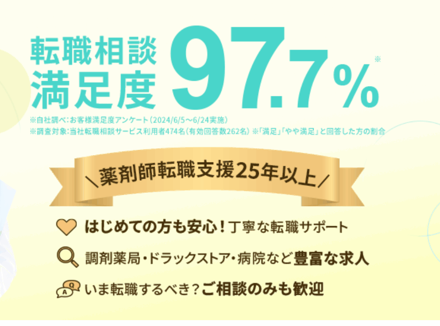 年収アップと職場環境を両立！薬剤師の9割が満足した転職術